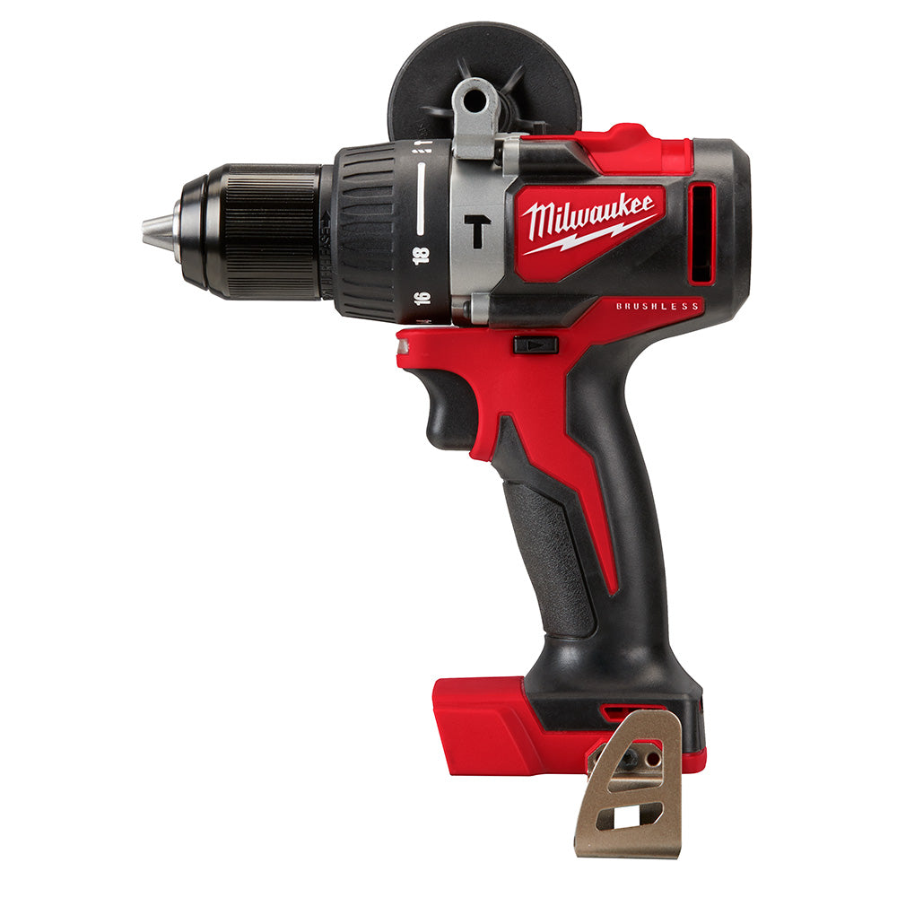 Milwaukee Tool 2902-20 M18 BL 1/2" HAMMER DRILLl-BT - MPR Tools & Equipment