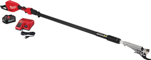 Milwaukee Tool 3008-21 M18 Brushless Telescoping Pole Pruning Sheers Kit, Extends From 7-10 Ft., 1 Xc6.0 Battery, 1&mldr; M18/m12 Multi-voltage Charger