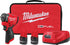 Milwaukee Tool 3049-22 M12 Fuel™ 3/8" Subcompact Impact Wrench with Friction Ring Anvil Kit, 225 FT-LBS, Includes 2 Batteries and 1 Charger