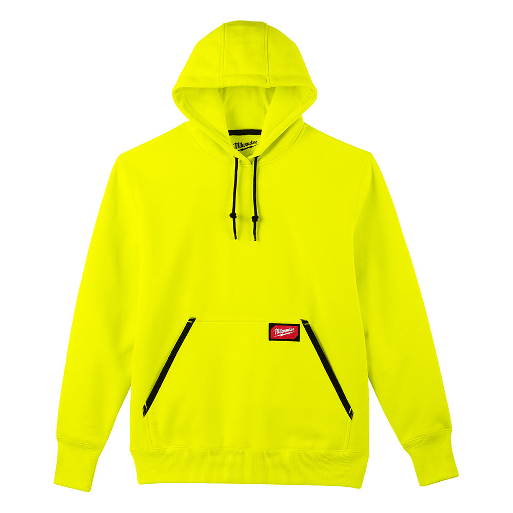 Milwaukee Tool 350HV-2X HD PULLOVER HOODIE - HI VIS 2X - MPR Tools & Equipment