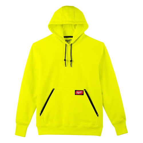 Milwaukee Tool 350HV-2X HD PULLOVER HOODIE - HI VIS 2X - MPR Tools & Equipment