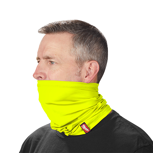 Milwaukee Tool 423HV Multi-Functional Neck Gaiter, High Visibility - MPR Tools & Equipment