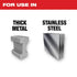 Milwaukee Tool 48-00-5302 The TORCH™ with Carbide Teeth 7T 9L 3 packs