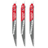 Milwaukee Tool 48-00-5342 9" CT WRECKER SAWZALL BLADE 3PK - MPR Tools & Equipment