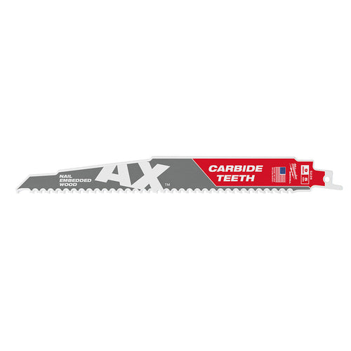 Milwaukee Tool 48-00-8526 9" C. AX SAWZALL BLADE 25PK - MPR Tools & Equipment