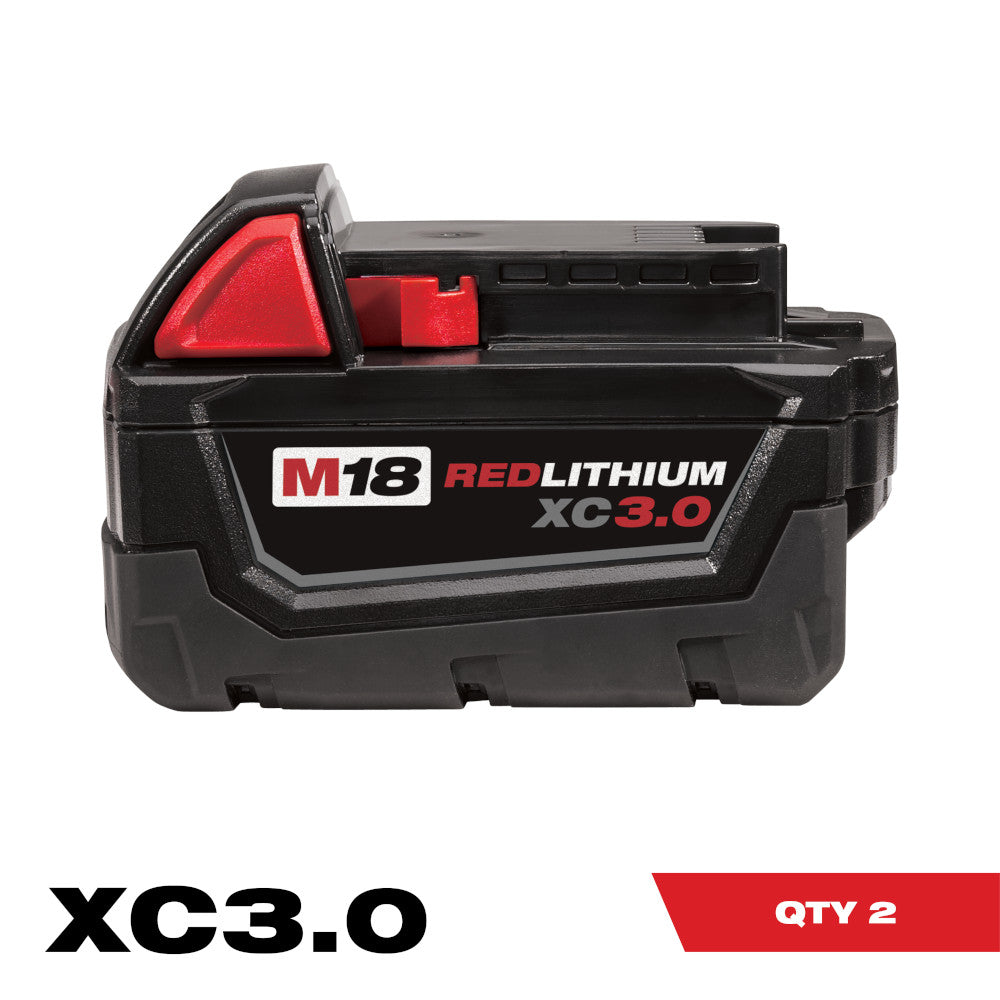 Milwaukee Tool 48-11-1822 M18 XC3.0 BATTERY 2-PACK - MPR Tools & Equipment