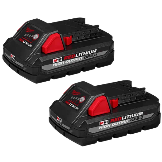 Milwaukee Tool 48-11-1837 M18™ REDLITHIUM™ HIGH OUTPUT CP3.0 Battery 2-Pack - MPR Tools & Equipment