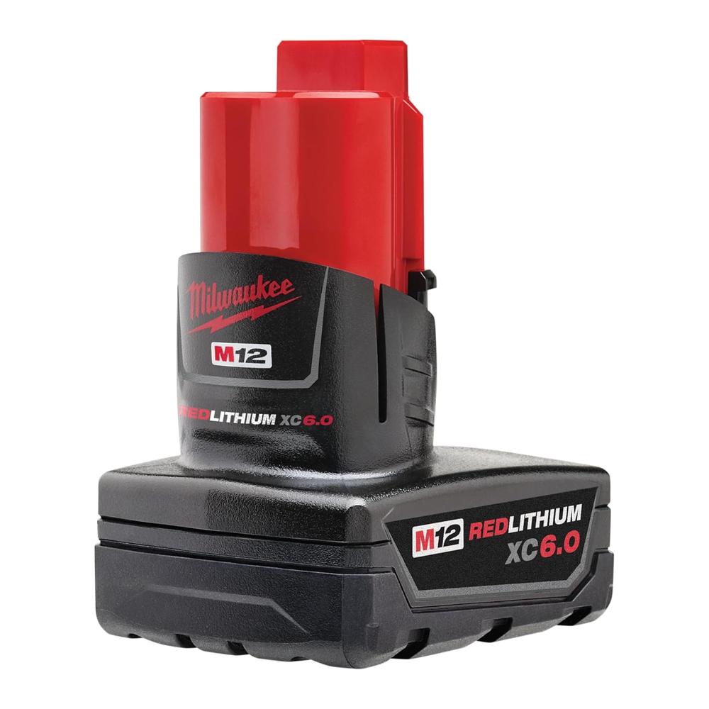 Milwaukee Tool 48-11-2460 M12 Red Lithuim XC6.0 Extended Capacity Battery Pack