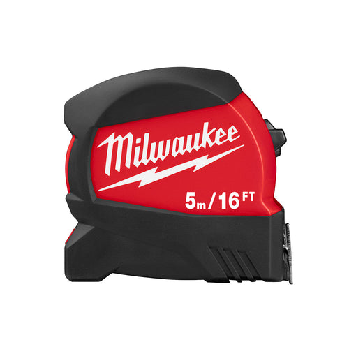 Milwaukee Tool 48-22-0417 5M/16' COMPACT WIDE BLADE TAPE MEASURE – 12' SO - MPR Tools & Equipment