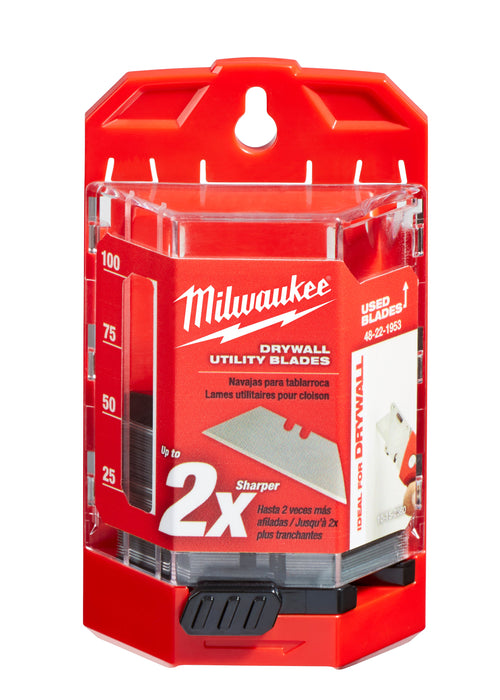 Milwaukee Tool 48-22-1953 50PK DRYWALL UTILITY BLADES - MPR Tools & Equipment