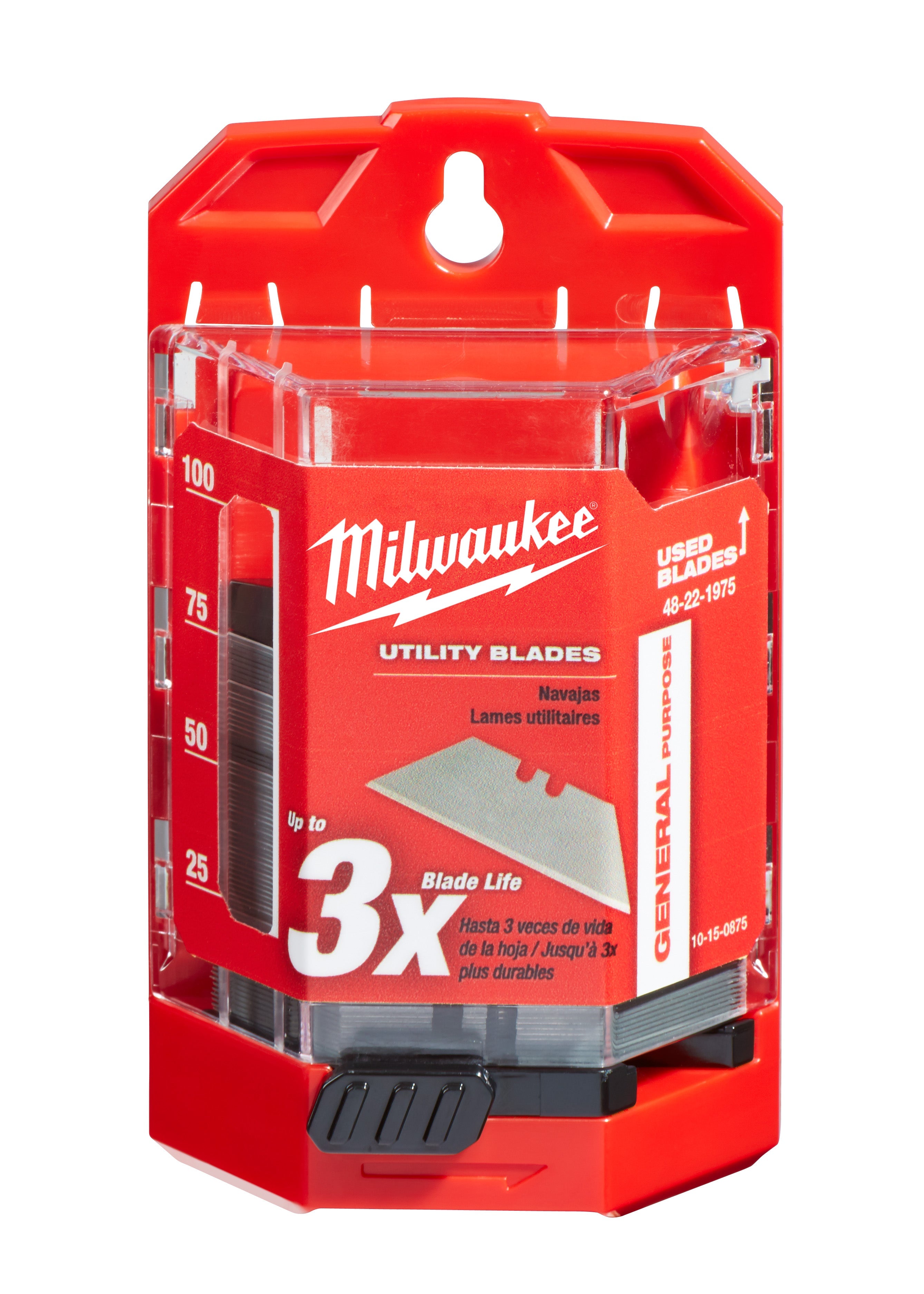 Milwaukee Tool 48-22-1975 75PC GENERAL PURPOSE UTILITY BLADES - MPR Tools & Equipment