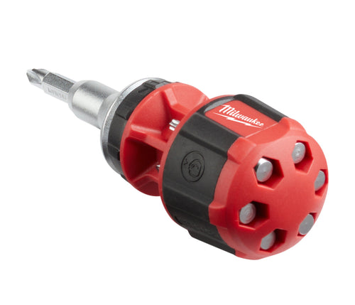 Milwaukee Tool 48-22-2330 8-IN-1 COMP RATCHET MULTI-BIT DRV - MPR Tools & Equipment