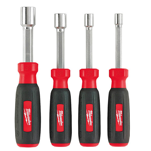 Milwaukee Tool 48-22-2404 4 PC NUT DRIVER SET - MPR Tools & Equipment