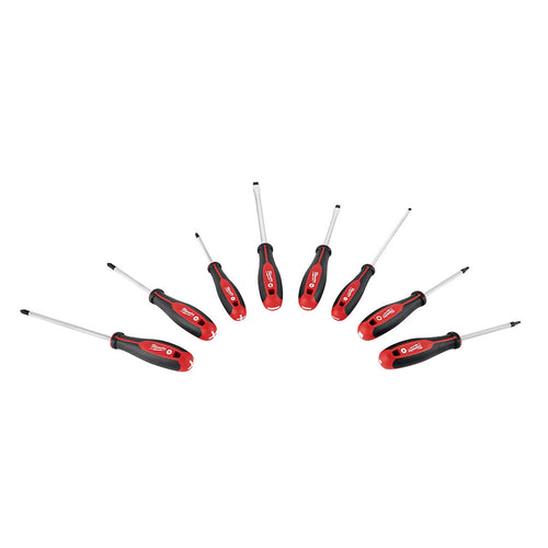 Milwaukee Tool 48-22-2718 8 pieces Screwdriver Kit w/ Square - MPR Tools & Equipment