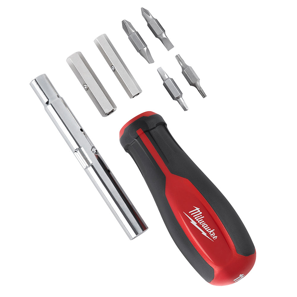 Milwaukee Tool 48-22-2761 11IN 1 SCREWDRIVER W/SQ DR - MPR Tools & Equipment