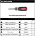 Milwaukee Tool 48-22-2881 13-in-1 Cushion Grip Screwdriver with Schrader Bit