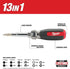 Milwaukee Tool 48-22-2881 13-in-1 Cushion Grip Screwdriver with Schrader Bit