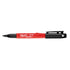 Milwaukee Tool 48-22-3209 12PK FINE PT BLACK INKZALL MARKERS - MPR Tools & Equipment