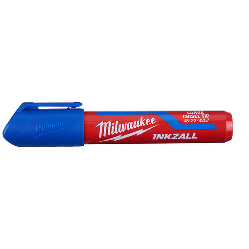 Milwaukee Tool 48-22-3257 (12) INKZALL LG CHSL TIP BLUE MRKR - MPR Tools & Equipment