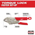 Milwaukee Tool 48-22-3410 10" TORQUE LOCK™ Curved Jaw Locking Pliers with Grip