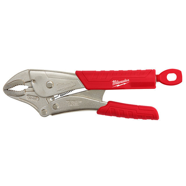 Milwaukee Tool 48-22-3410 10" TORQUE LOCK™ Curved Jaw Locking Pliers with Grip - MPR Tools & Equipment