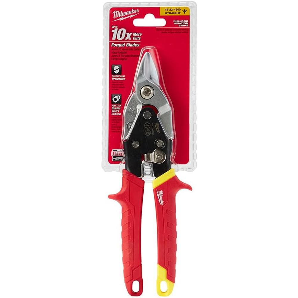 Milwaukee Tool 48-22-4500 Bulldog Aviation Snips