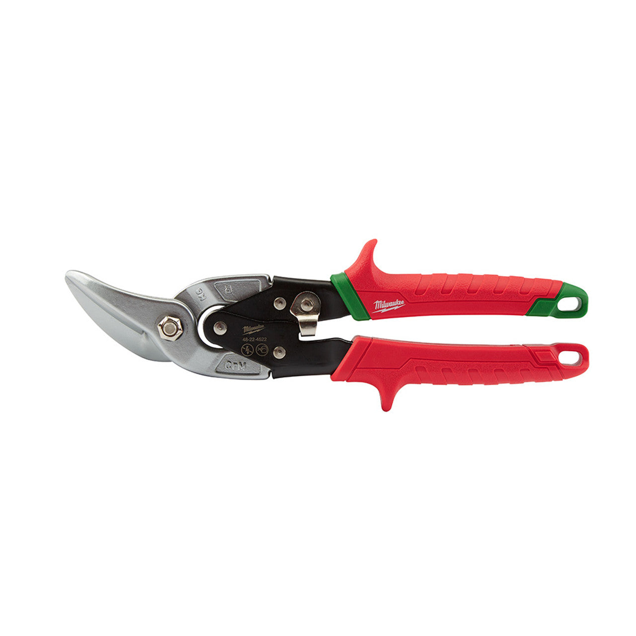 Milwaukee Tool 48-22-4522 Right Cutting Offset Aviation Snips - MPR Tools & Equipment