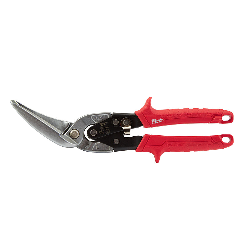 Milwaukee Tool 48-22-4538 LONG OFFSET LEFT SNIPS - MPR Tools & Equipment