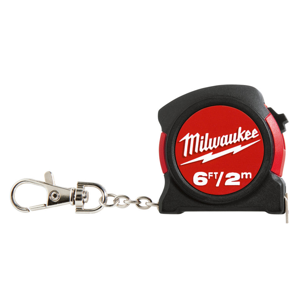 Milwaukee Tool 48-22-5506C 6FT - 2M KEYCHAIN TAPE CLAM