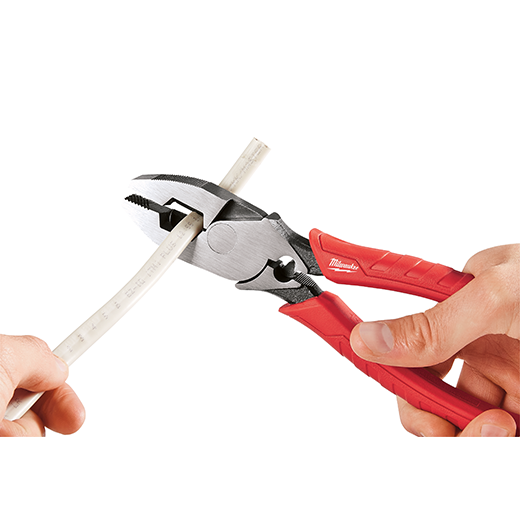 Milwaukee Tool 48-22-6100 9" Comfort Grip High Leverage Lineman's Pliers with Crimper - MPR Tools & Equipment