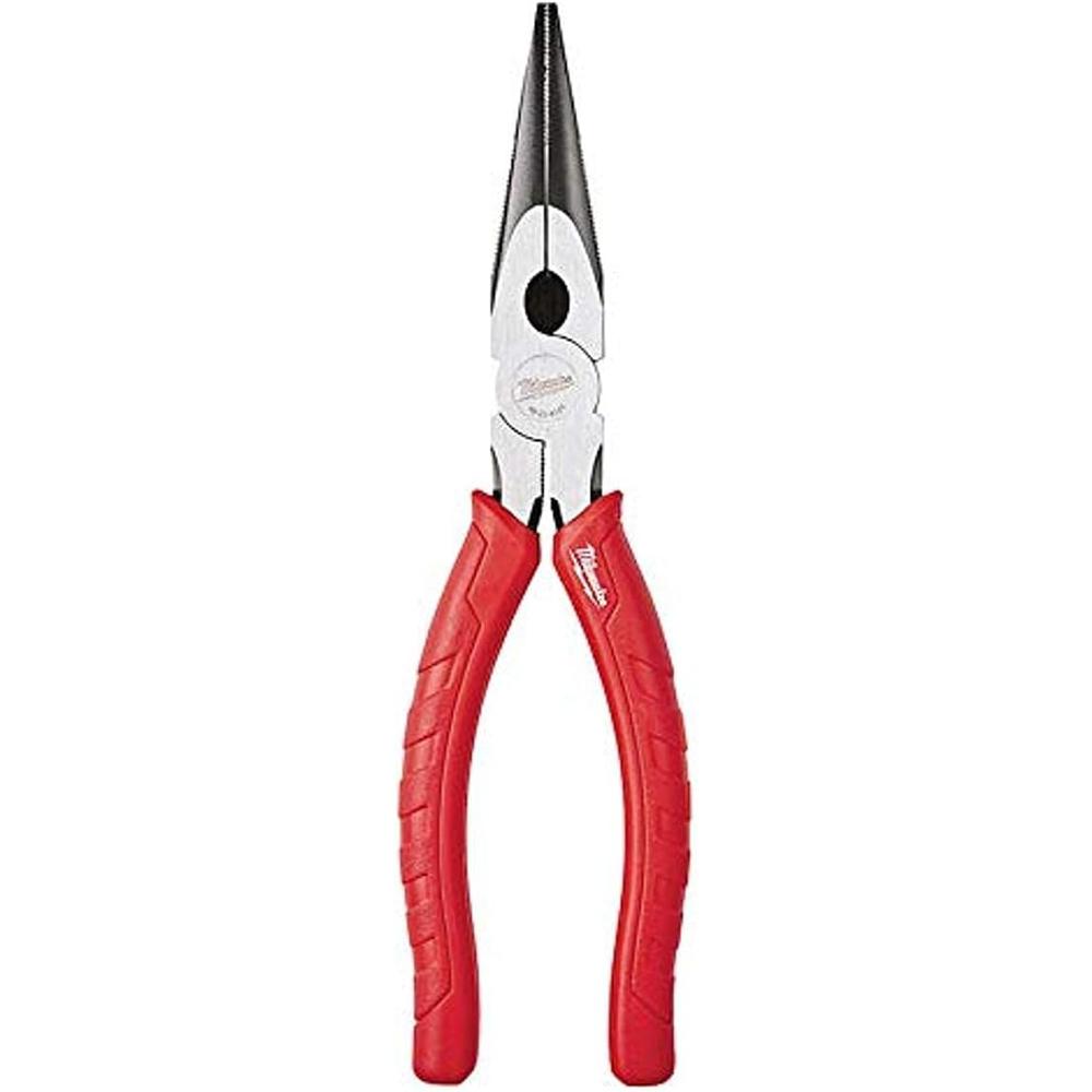 Milwaukee Tool 48-22-6101 8" Comfort Grip Long Nose Pliers