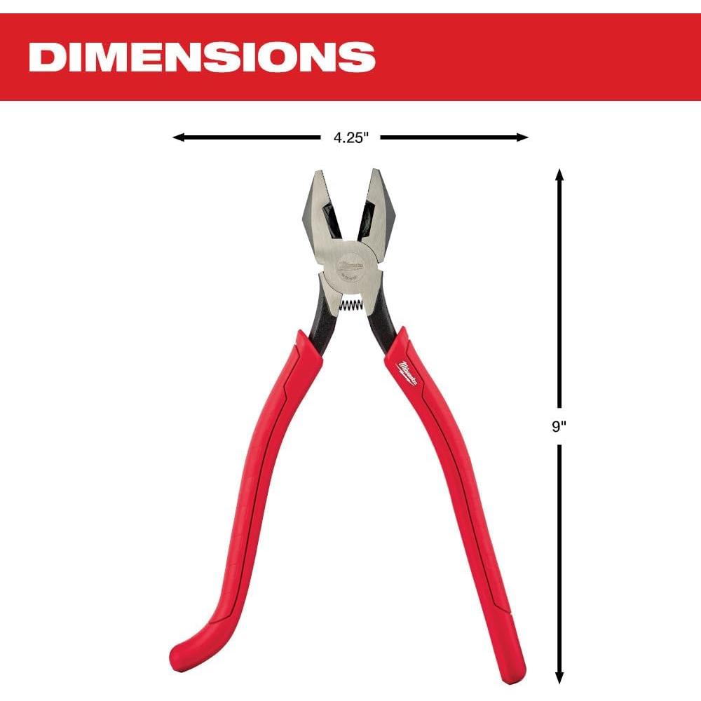 Milwaukee Tool 48-22-6102 Comfort Grip Ironworker's Pliers