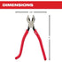 Milwaukee Tool 48-22-6102 Comfort Grip Ironworker's Pliers
