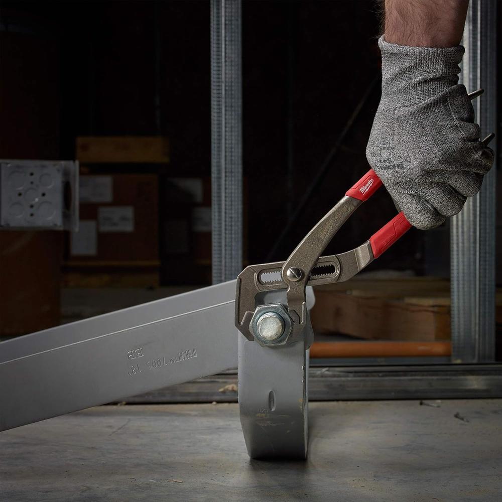 Milwaukee Tool 48-22-6210 10" Comfort Grip Hex-Jaw Pliers