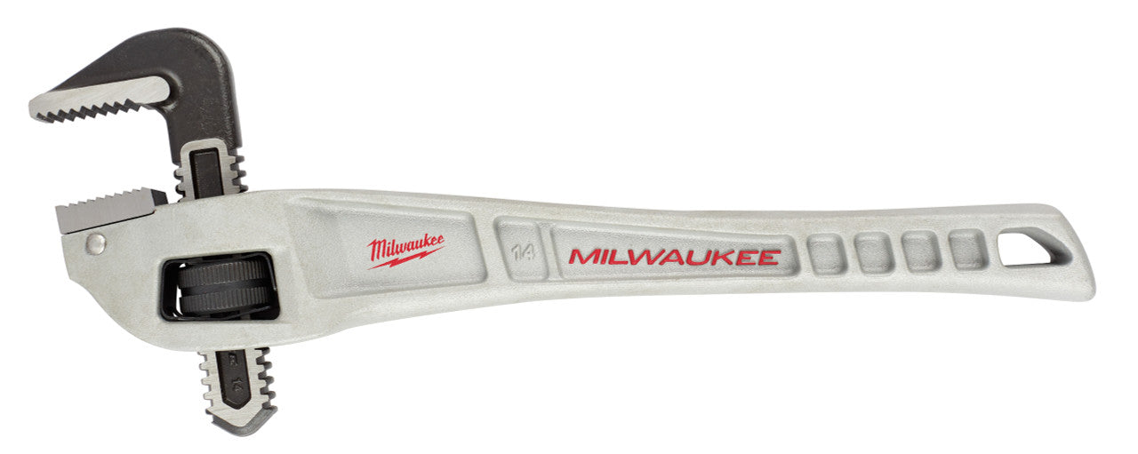 Milwaukee Tool 48-22-7184 14" Aluminum Offset Pipe Wrench - MPR Tools & Equipment