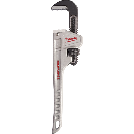 Milwaukee Tool 48-22-7210 10" Aluminum Pipe Wrench - MPR Tools & Equipment