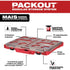 Milwaukee Tool 48-22-8431 PACKOUT™ Low-Profile Organizer