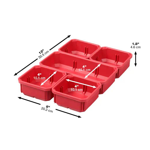 Milwaukee Tool 48-22-8436 PACKOUT™ Low-Profile Compact Organizer - MPR Tools & Equipment