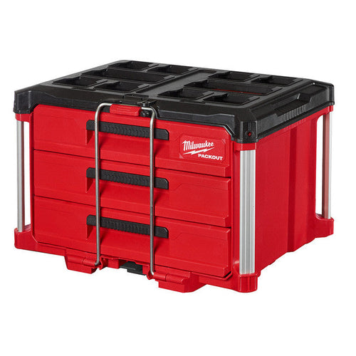 Milwaukee Tool 48-22-8443 PACKOUT™ 3-Drawer Tool Box - MPR Tools & Equipment