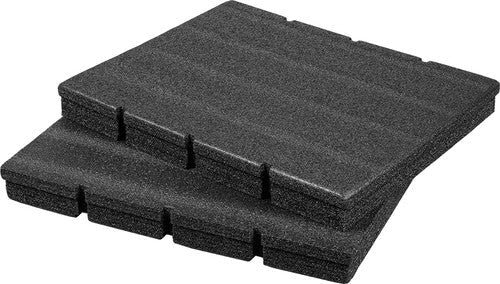 Milwaukee Tool 48-22-8453 2-Pack Low-Profile Customizable Foam Insert for Packout Drawer Tool Boxes, 12.5" x 16.3" x 3.6" - MPR Tools & Equipment