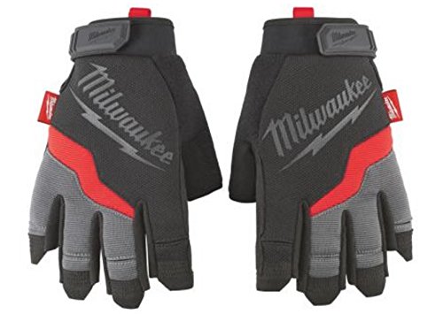 Milwaukee Tool 48-22-8743 Fingerless Work Gloves - XL - MPR Tools & Equipment