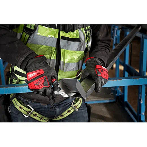 Milwaukee Tool 48-22-8782 Impact Cut Level 5 Goatskin Leather Gloves, Large - MPR Tools & Equipment