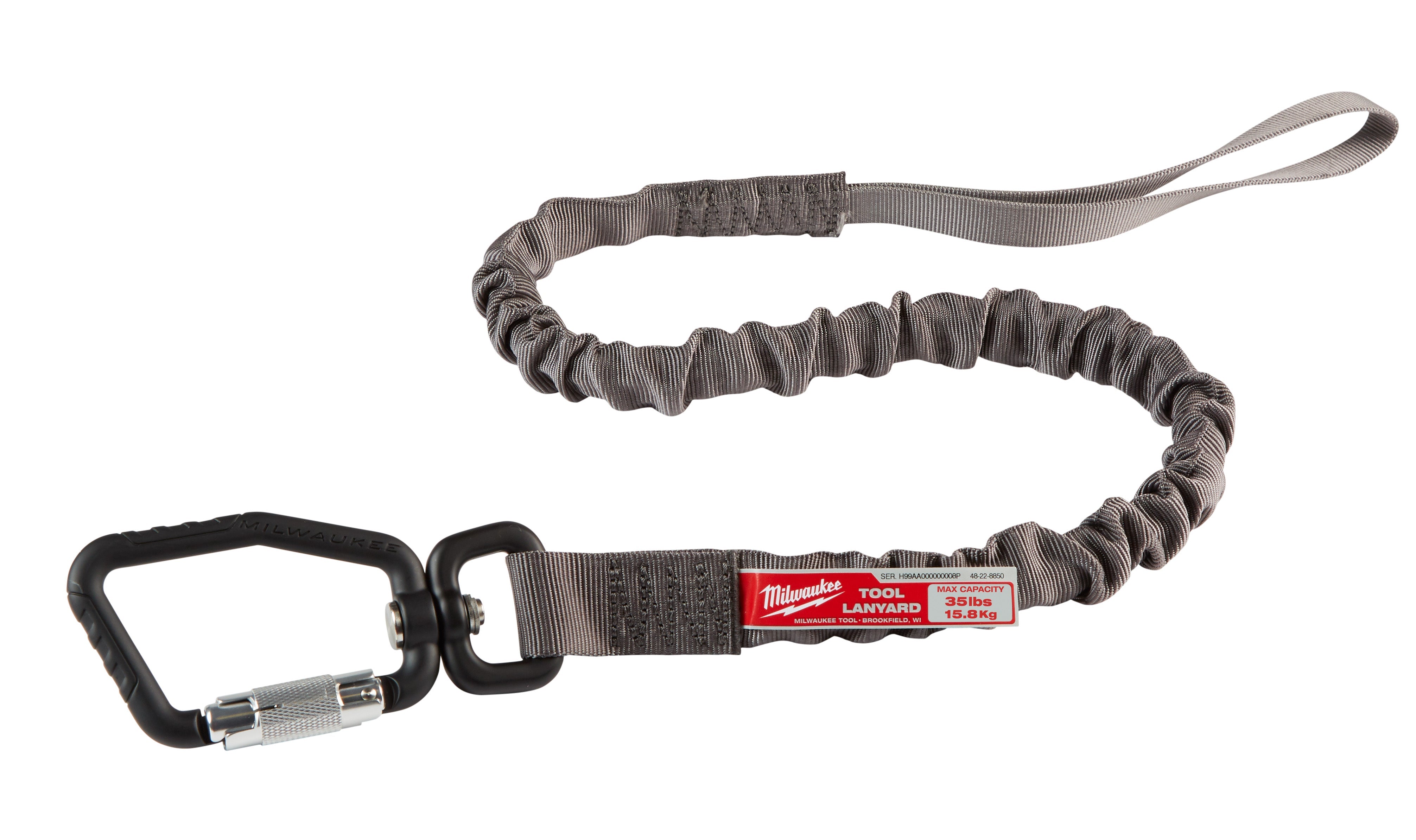 Milwaukee Tool 48-22-8850 35LBS LOCKING LANYARD
