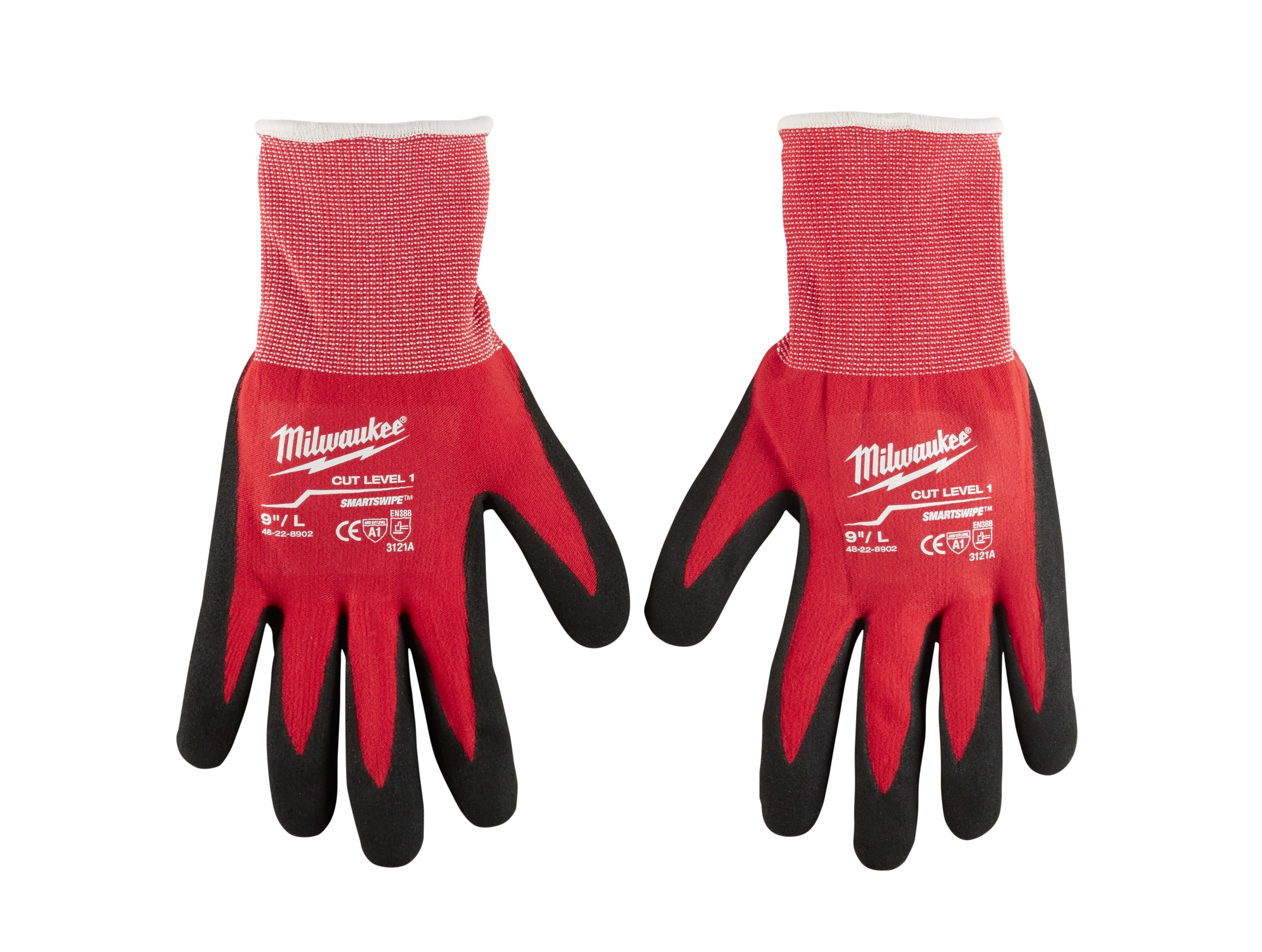Milwaukee Tool 48-22-8902B (12) CUT 1 NITRILE GLOVES 12 PK - L