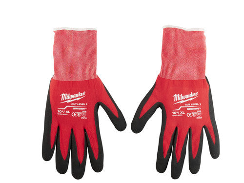 Milwaukee Tool 48-22-8903 (6) CUT 1 NITRILE GLOVES - XL - MPR Tools & Equipment