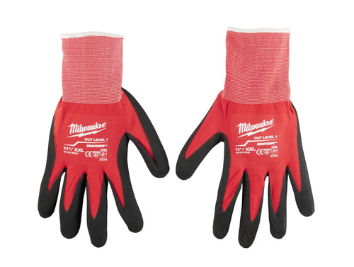 Milwaukee Tool 48-22-8904 (6) CUT 1 NITRILE GLOVES - XXL