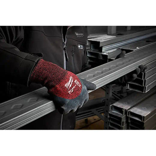 Milwaukee Tool 48-22-8921 Cut Level 3 Winter Dipped Gloves, Medium - MPR Tools & Equipment