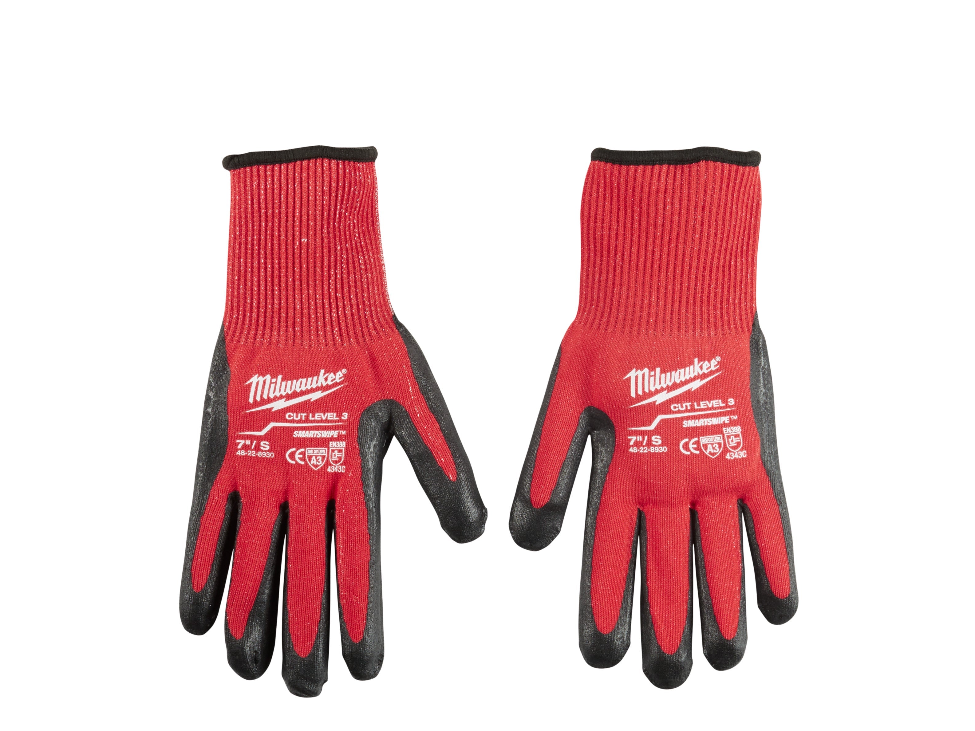 Milwaukee Tool 48-22-8930 (6) CUT 3 NITRILE GLOVES - S