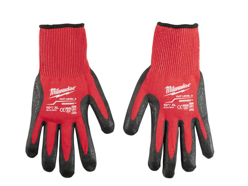 Milwaukee Tool 48-22-8933 (6) CUT 3 NITRILE GLOVES - XL