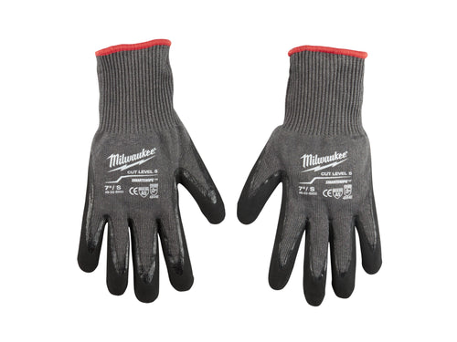 Milwaukee Tool 48-22-8950 (6) CUT 5 NITRILE GLOVES - S